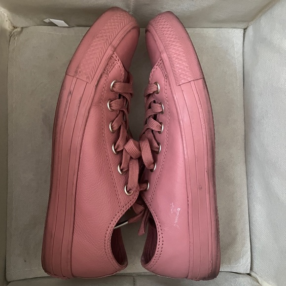 Rose mauve pink monochromatic converses - Picture 2 of 6